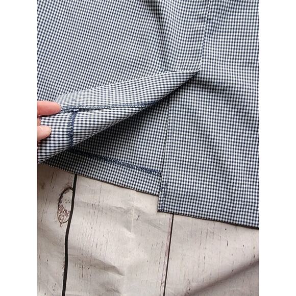 Vintage Cape Cod Sportswear Skirt Blue White Plaid Checkered 12 - Picture 9 of 9